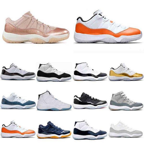 

2022 classic men basketball shoes women 11s comfortable prm heiress navy gum metalic silver orange trance platinum tint prom night mens trai