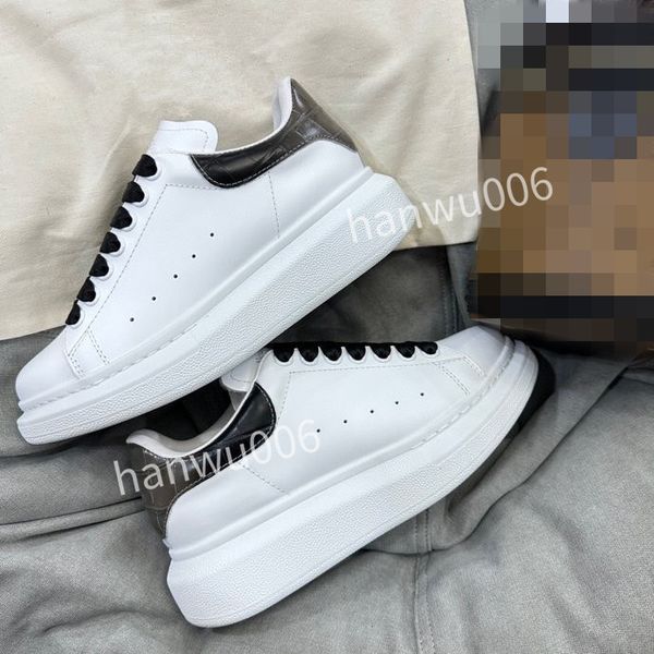 

luxury designer shoes mens womens white luxury designer sneaker lace up genuine leather sneakers fashion women casual designer sneaker, Black