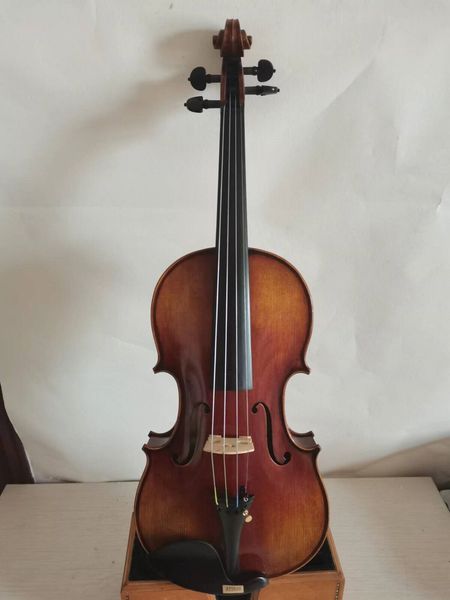 

master 4/4 violin stradi model 1pc flamed maple back spruce hand made k2550
