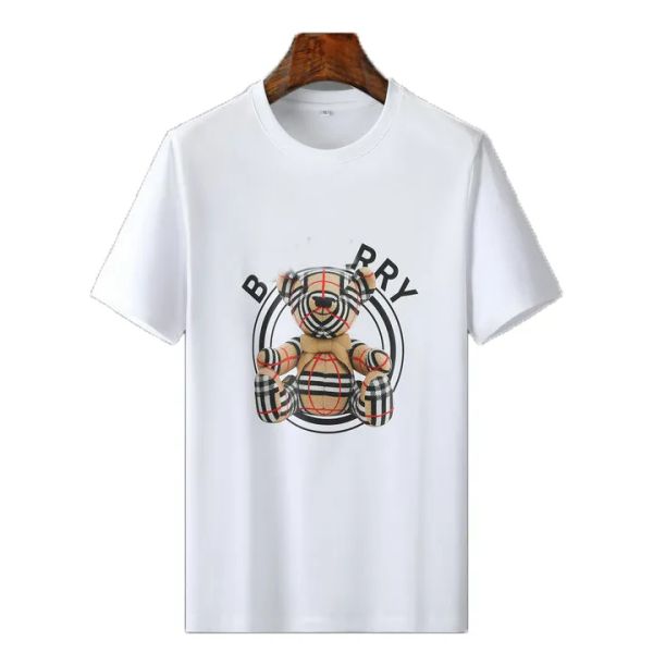 

limited edition designer t shirt of 2023 rabbit year new couples tees street wear summer fashion shirt splash-ink letter print design couple, White;black