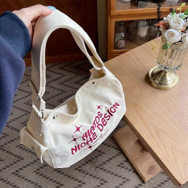 

girl s school messenger bags for women ladies designer handbag tote large capacity casual canvas shoulder 2023 new fashion 230512