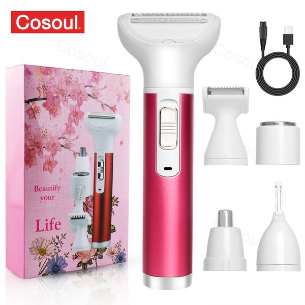 

epilator 5 in 1 body hair removal women armpit bikini leg pubic electric razor clipper shaver trimmer 230512