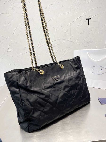 

50% off 2023 handbag p marriage commuter tote nylon big leisure women's large capacity shoulder chain bag fashion