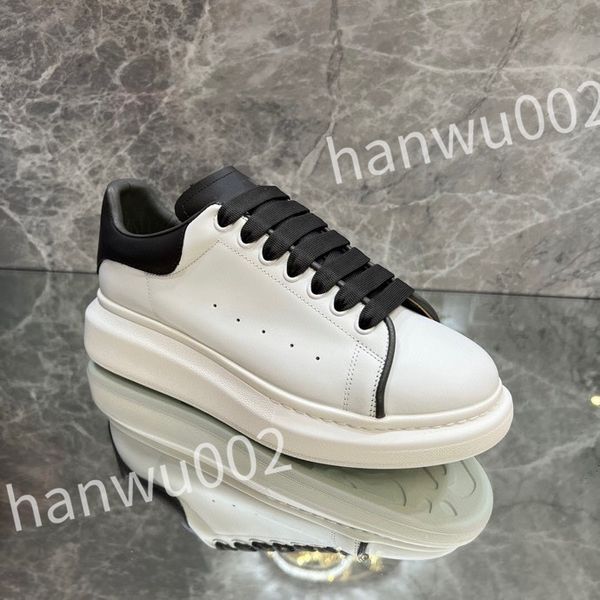 

2023 new men's fashion casual shoes men's designer shoes genuine leather women's daily life shoes men's training shoes, Black