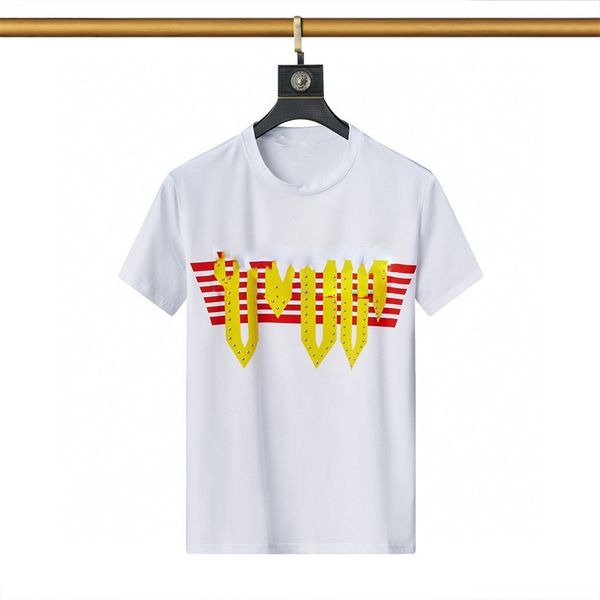 

mens letter print t shirts luxury black fashion designer summer short sleeve size s-xxxl i30, White;black