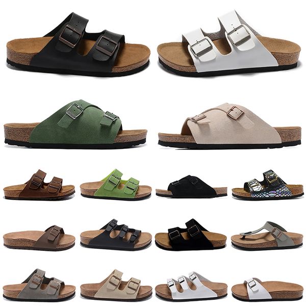 

designer doston clogs sandals slippers dhgates platform summer fashion men women cork outdoor indoor snake leather buckle strap flip flops 3, Black