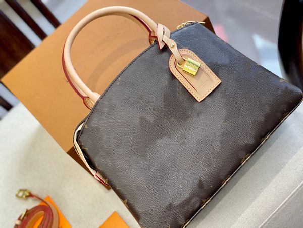 

tier 36cm large cubi zipper bag mirror quality womens real leather cowhide handbag purse luxxry designers crossbody shoulder black embroider