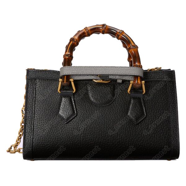 

women bamboo handbags diana totes designer bag crossbody shopping bag woman fashion vintage shoulder bag 735153