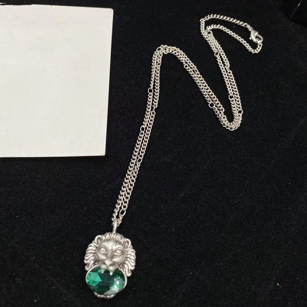 

fashion ggsity pendant necklace designer necklace women's jewelry design elegant temperament dcytxa, Silver