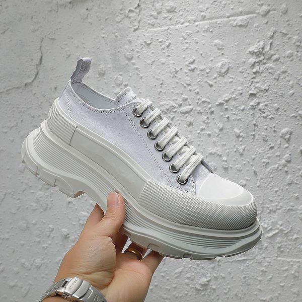 

luxury brand casual shoes flat outdoor stripes vintage sneakers thick sole season tones brand classic men's shoes 0628, Black