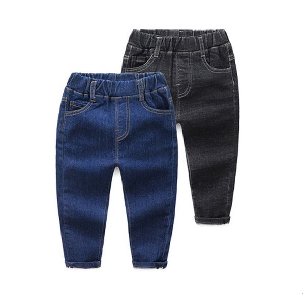 

jeans boys girl jeans pants excellent quality cotton casual children trousers baby toddler comfortable kids clothes clothing 230512, Blue