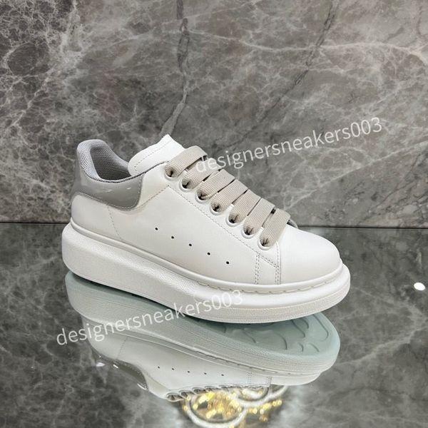 

mens womens brand casual shoes classic dirty shoes mid double height bottom trainers leather glitter golden quality2023, Black