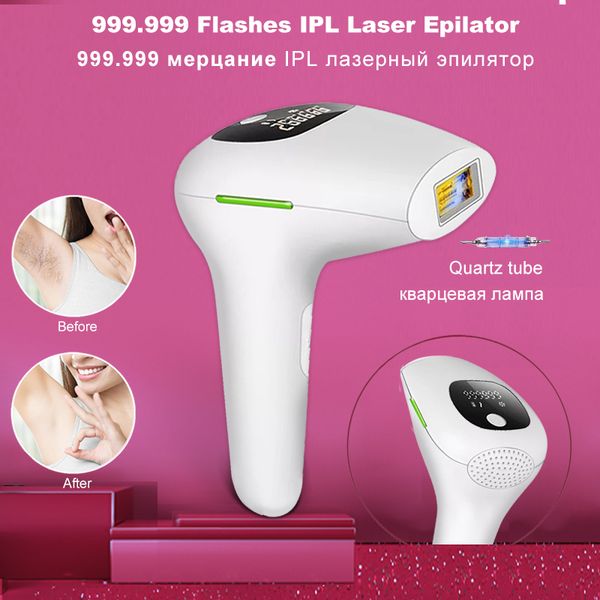 

epilator 999900 flashes 5 levels laser permanent ipl poepilator hair removal depiladora painless electric 230512