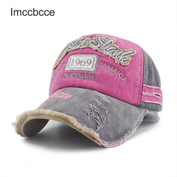 

ball caps washed cotton 1969 embroidery baseball caps for women men sport visors vintage cap unisexteen hip hop hat bone dad hat 230511, Blue;gray