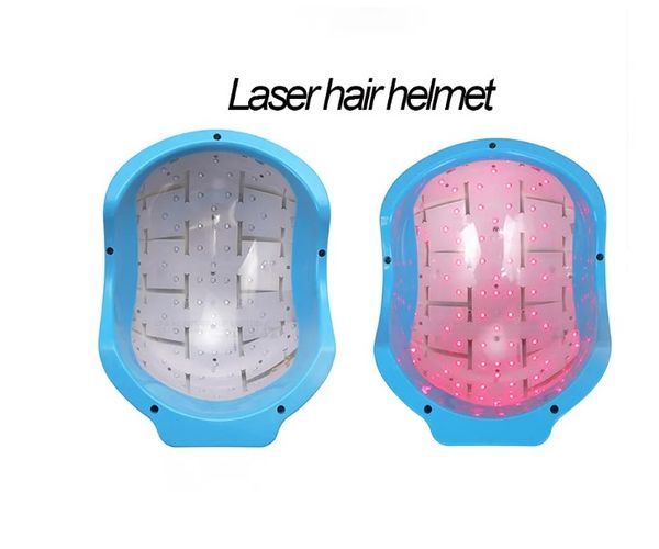 

professional diodes laser machine anti-hair removal hairloss treatment helmet hair growth equipment