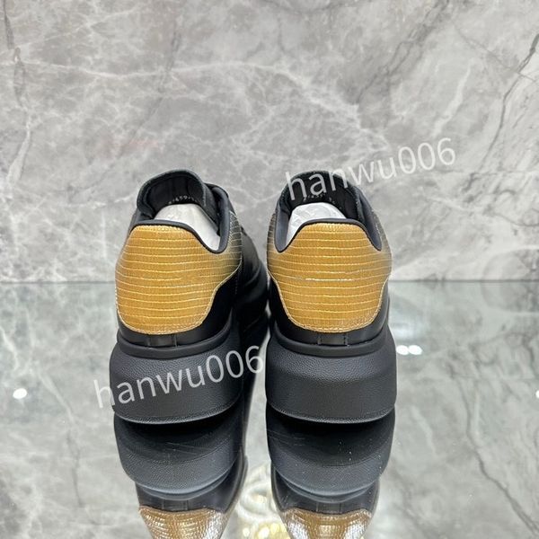 

2023new designer shoes womens luxury designer sneaker lace up genuine leather sneakers fashion women casual designer sneaker, Black