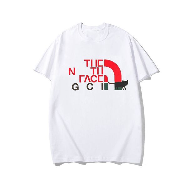 

designer men's t-shirts man woman luxury brand fad tees t shirt summer round neck short sleeves fashion style leisure pure cotton lette, White;black