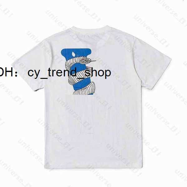 

vloness men's t-shirts tees 22ss summer mens women designers t shirts loose apparel fashion brands man s shirt luxurys clothing street, White;black