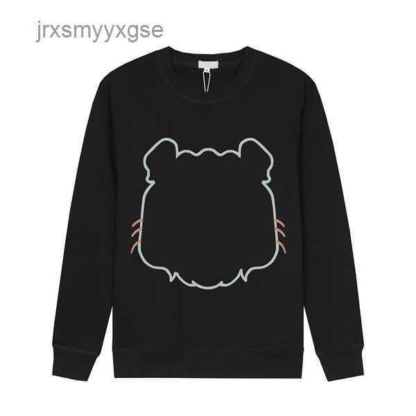 

men's casual hoodie large print style pure cotton 0fjg, Black