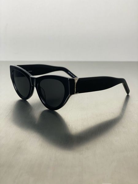 

2023 new designer sunglasses for women brand name cat-eye sun glasses anti-uv glasses retro fashion small frame sunglass letter casual glass, White;black