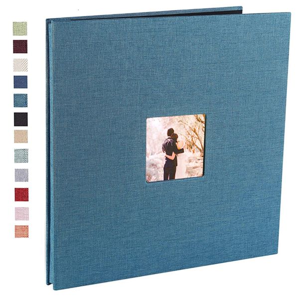 

picture frames 16inch linen diy po album lovers birthday gift wedding instax pos baby po ablum scrapbook paper crafts albums sticky 230512