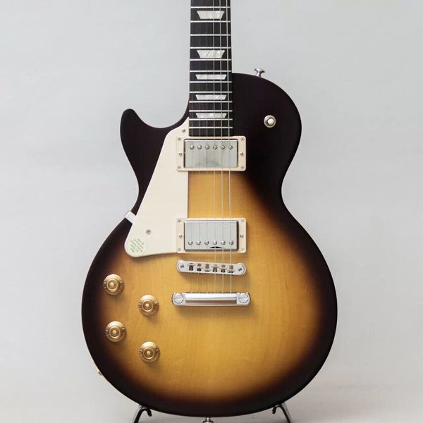 

tobacco burst left hand electric guitar 6 strings mahogany factory customization