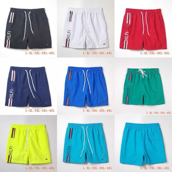 

summer beach pants mens shorts tom designer pants men swimming pants loose short casual shorts running loose quick drying large quarter trou, White;black