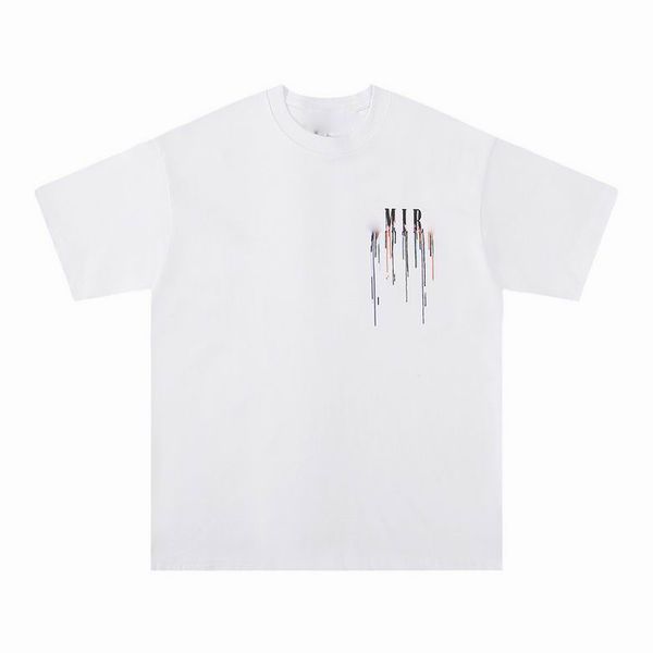 

luxury t-shirt men's women's designer short sleeve summer fashion printed embroidery casual high-quality tees new mir wjfv, White;black