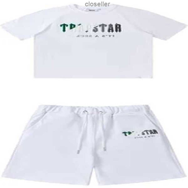 

mens trapstar t shirt short sleeve print outfit chenille tracksuit black cotton london streetwearcz4g, Gray