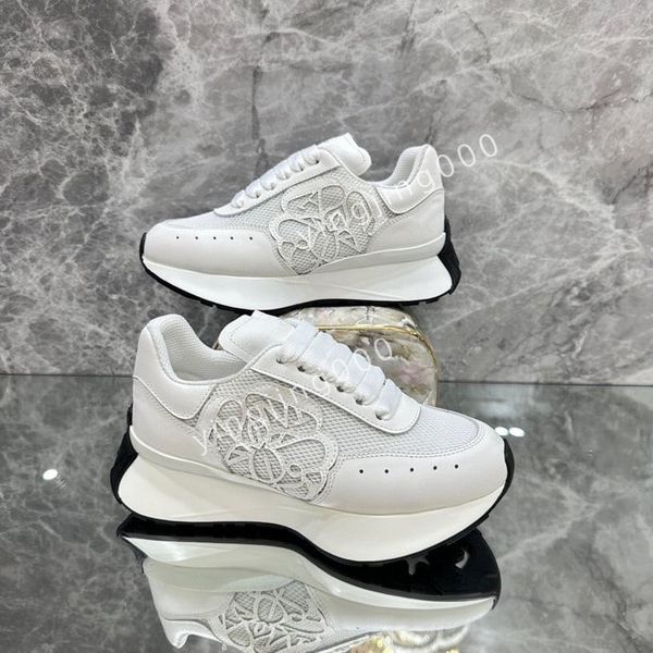 

new fashion designers sneakers camouflage casual shoes stylist womens shoes checkered studded flats mesh trainers, Black