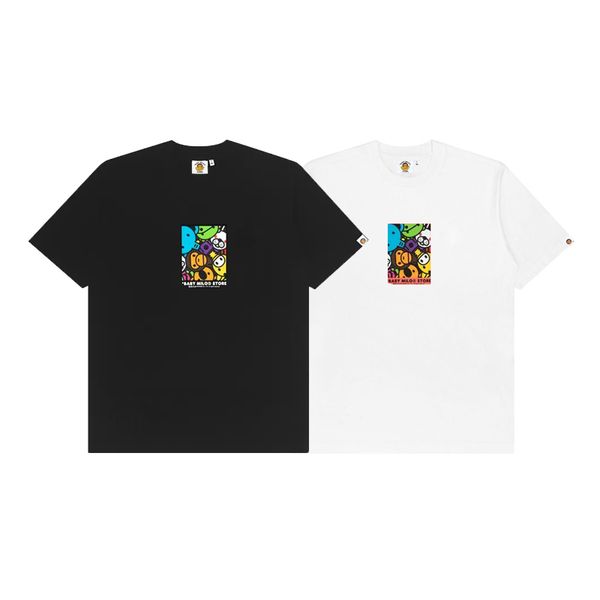 

shorts mens tshirts clothes women designer t shirts mens shirt tee clothing fashion short sleeve crew neck, White;black
