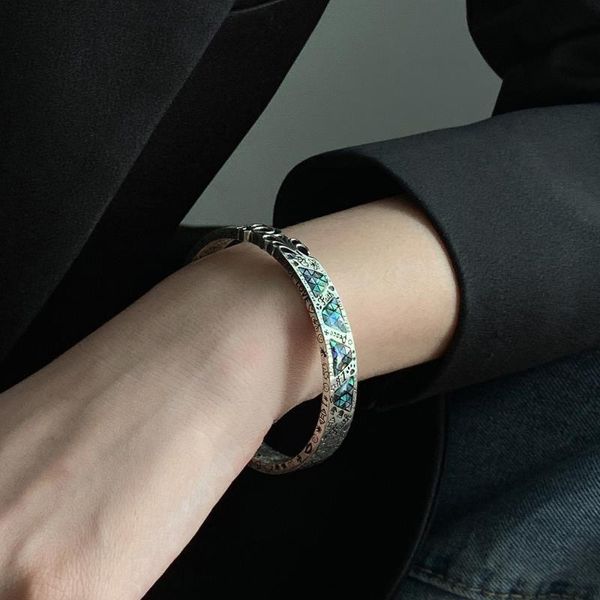 

bracelet 2023 designer for women new fashion love bracelet brand simple letters diamond lady bracelet jewelry ear stud, Black