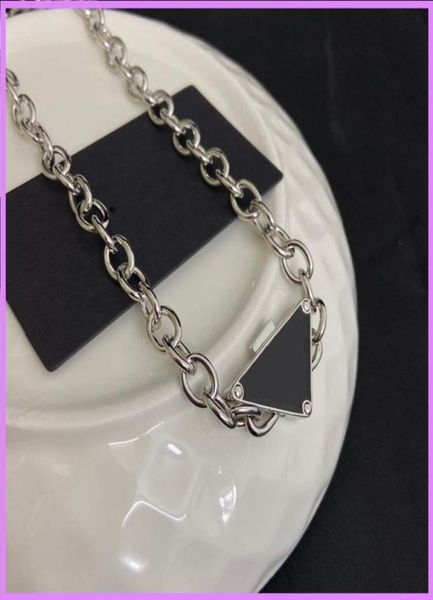 

women chain necklace designer jewelry womens new chokers necklaces for party ladies triangle accessories letters necklace d224182f7160896, Golden;silver