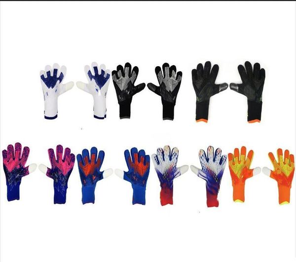 

2022 new falcon teenager goalkeeper gloves latex professional training competition special for sewing gloves kl, Black
