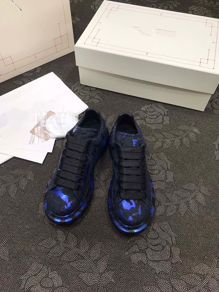 

2023 sneakers casual shoes luxury mixed-material space leather mesh breathable suede reflective rubber sole 0426, Black