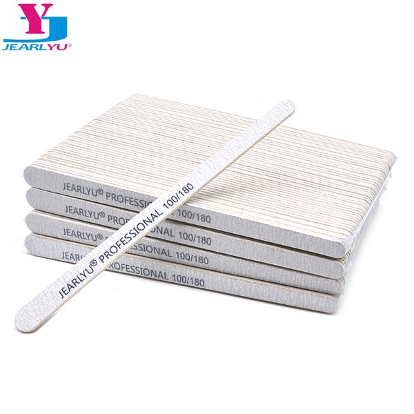 

nail files 200 pcslot professional 100 180 240 file buffer acrylic gel polish grey sanding emery board manicure art tools 230512