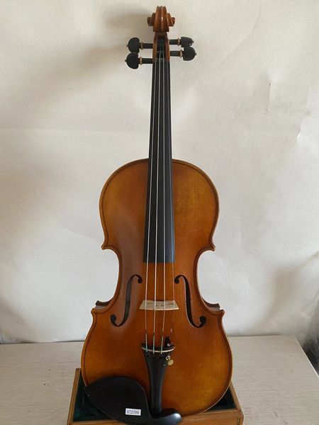 

master 4/4 violin stradi model flamed maple back spruce hand made k2799