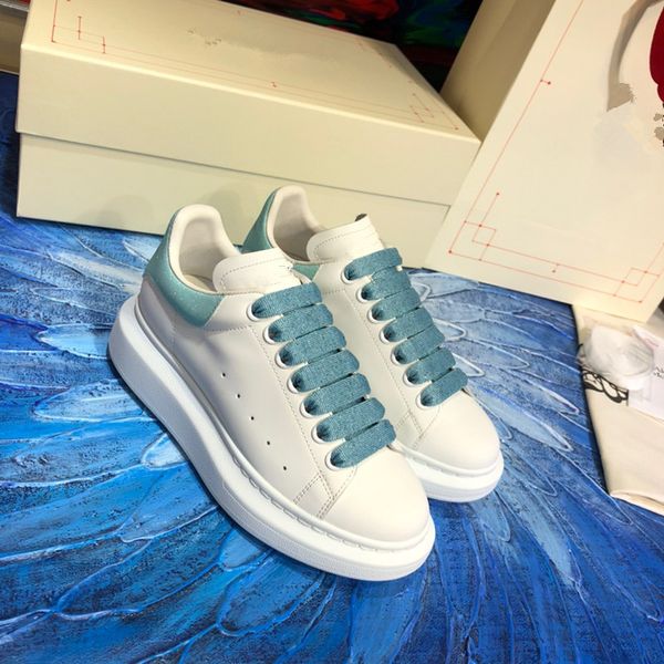 

luxury casual shoes classic men women calfskin shoes ceilingvintage sneakers reflective sneaker 0426, Black