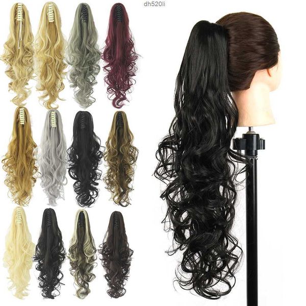

synthetic s soowee 2 in 1 curly claw tail clip hair piece acceorie1xu90fl0512, Black