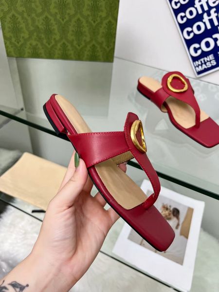 

fashion slippers ggity brand designers summer sandals women slide classic leisure slippers c02, Black