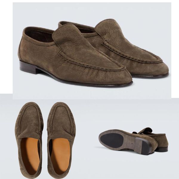 

italian men's formal shoes calf leather soft faced almond toe rubber sole low heeled business flat shoes modern comfortable casual walk, Black