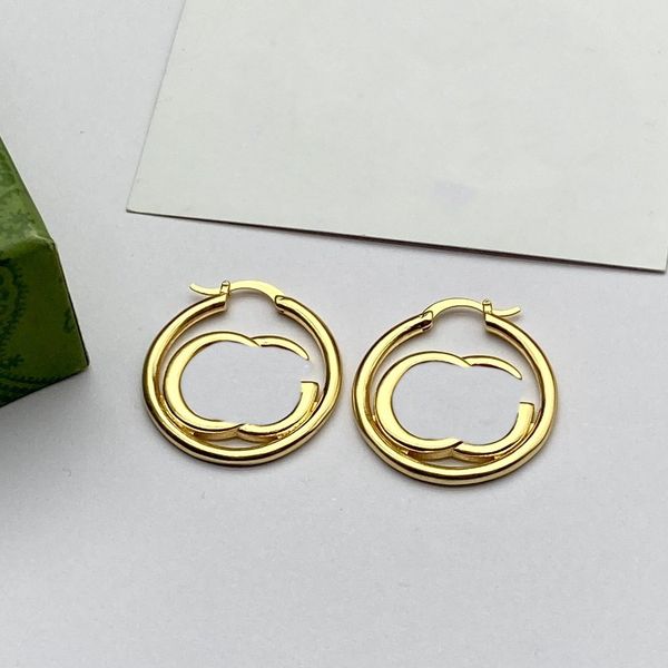 

luxury style women's designer ggsity earrings fashion dfadr, Golden;silver