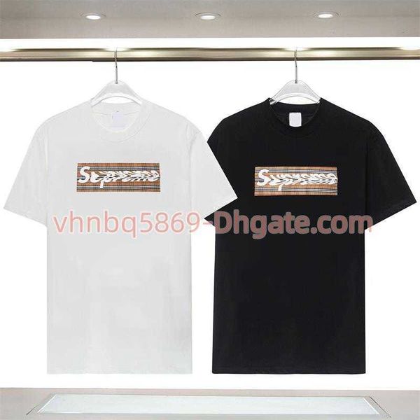 

2023 new tide brand men's t-shirt designer fashion casual summer breathable men's and women's short sleeve t-shirt couple mod, Blue