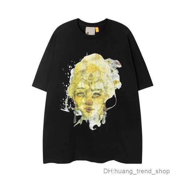 

2023 tees galleryse depts t shirts mens women designer t-shirts galleryes cottons white shirt 22 14 s9km, White;black