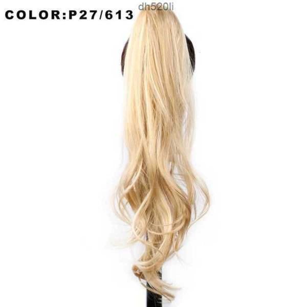 

synthetic s 32 inch long wave hair layered flexible wrap tail silk pure mix color piece 9jtyyjtyy, Black