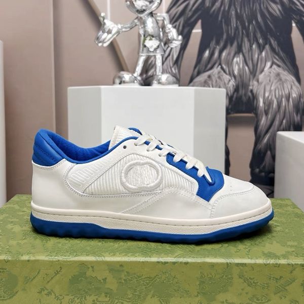 

mac80 sneakers designer interlocking g embroidery black and white leather retro-inspired trainers mac80 flat size 35-44