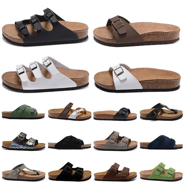 

designer boston clogs sandals clog slippers birkns men women shoes sliders suede snake leather buckle strap flip flops summer platform dhgat, Black