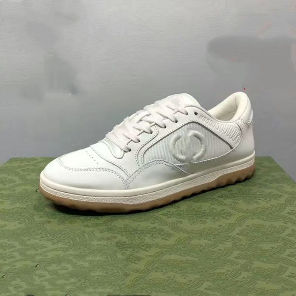 

desinger shoes mac80 sneakers men women sneaker vintage leather trainers embroidery trainer rubber sole flat sneaker couple skateboarding sh, Black