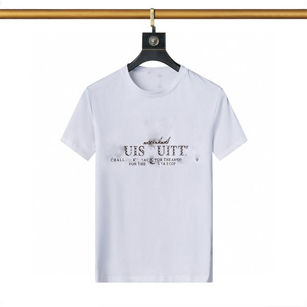 

mens letter print t shirts luxury black fashion designer summer short sleeve size s-xxxl i20, White;black