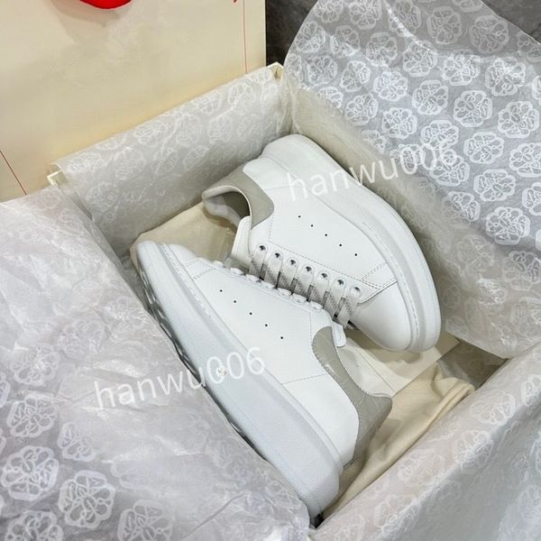 

new men luxury designer sneaker lace up genuine leather sneakers fashion women casual designer sneaker2023, Black